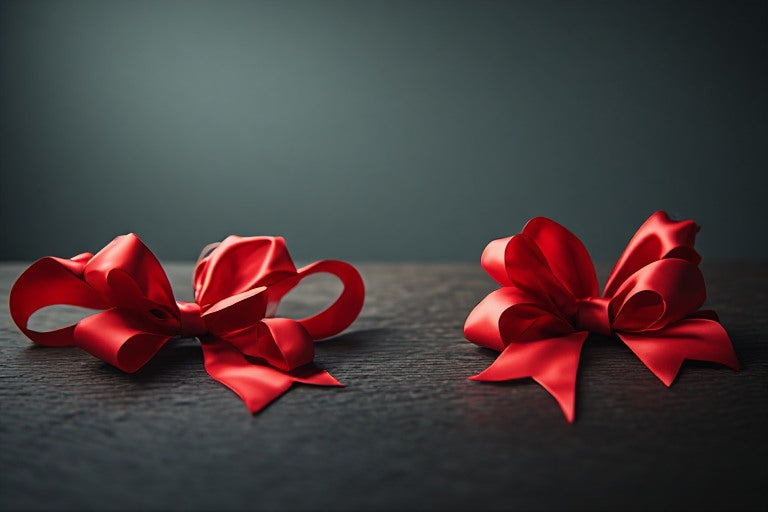 Two Red Bows